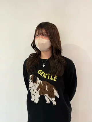 セミロング 髪質改善*韓国ヘア* レイヤー*IBUKIのヘアスタイル