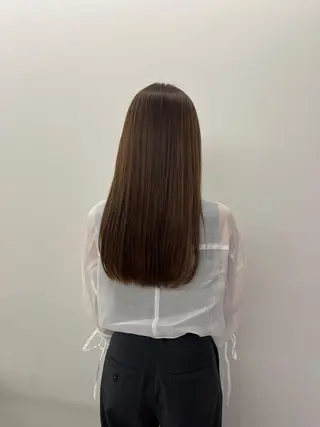 ロング カラー 韓国好き🇰🇷 美容師MIKUのヘアスタイル