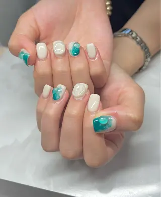 ネイル AISAフィル× ハードモチ最強のネイルデザイン