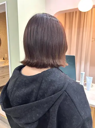 ミディアム 君島 花楓のヘアスタイル