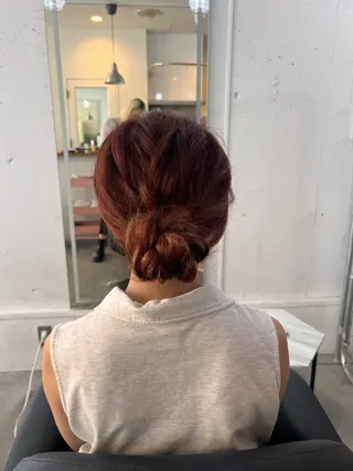 ヘアアレンジ 🎀透明感カラー /ハイトーン🎀のヘアスタイル