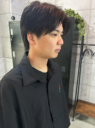 ショート メンズ 森本 輝星のヘアスタイル