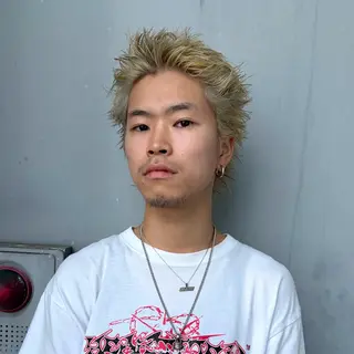 ショート カラー メンズ ⚾️横浜メンズカット 阿部龍馬🍺🍔のヘアスタイル
