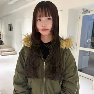 ロング haruko🎀⌇ レイヤーカットのヘアスタイル