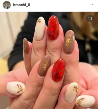 ネイル nail salon BrooChillのネイルデザイン