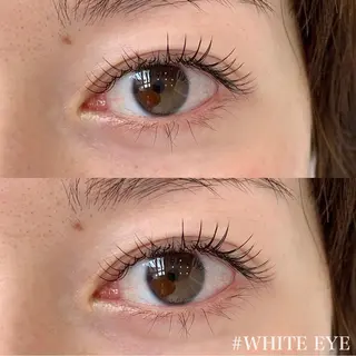 マツエク・マツパ WHITE EYE 🤍Mayukaのマツエク・マツパデザイン