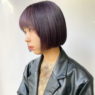 ショート カラー ヘアアレンジ 福岡似合わせレイヤー /ウルフ/ハイトーンのヘアスタイル
