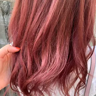ロング カラー ハブヘアー ハブヘアーのヘアスタイル