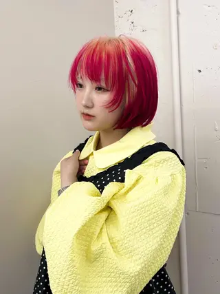 カラー arte pelo 山本　琉風のヘアスタイル