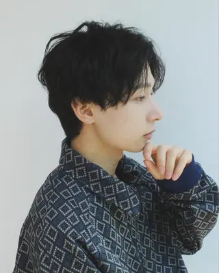 メンズ レイヤーカット 特化型シオンのヘアスタイル