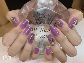 ネイル 長さだし専門店 M2 rikaのネイルデザイン