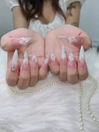 ネイル Sora nail 長さ出し専門店のネイルデザイン