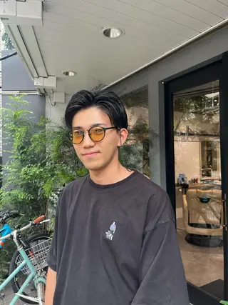 ショート メンズ ZEST kalon RINAのマツエク・マツパデザイン