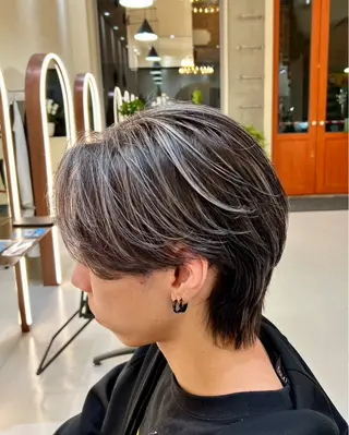 カラー パーマ メンズ 滝沢 智希のヘアスタイル