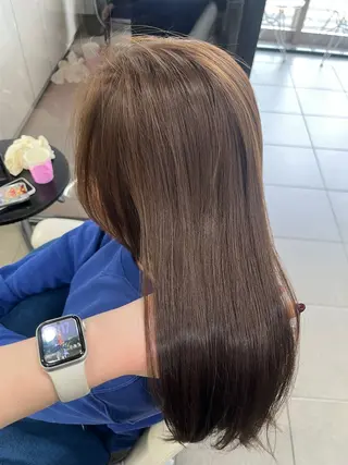 ロング カラー レイヤー/ボブ/艶髪 🎀ENA🎀のヘアスタイル