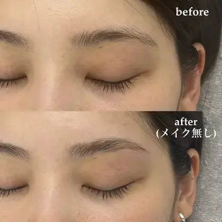 アイブロウ saki 束感まつ毛/ 大阪のマツエク・マツパデザイン