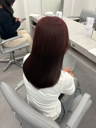 セミロング カラー 🍀透明感ナチュラル カラー🍀じゅんのヘアスタイル
