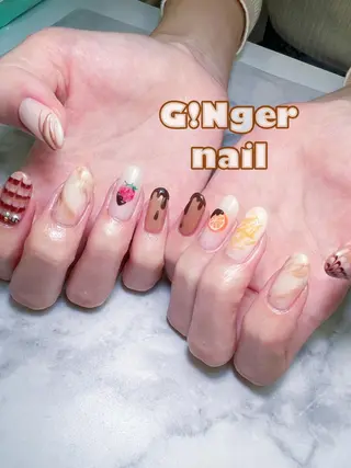 ネイル 代々木 GINGERNAILのネイルデザイン