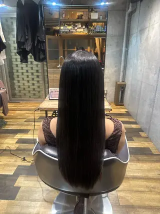 ロング flannel 優介のヘアスタイル