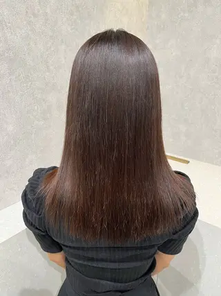 ロング 髪質改善×透明感 カラー🫧ふうま🪽のヘアスタイル