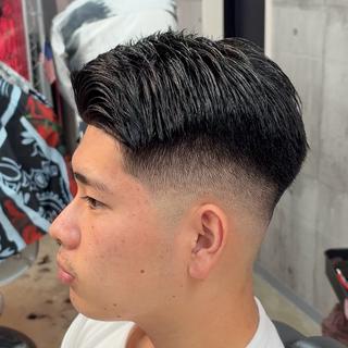 ショート メンズ メンズサロン👨 カットパーマ特化涼太のヘアスタイル