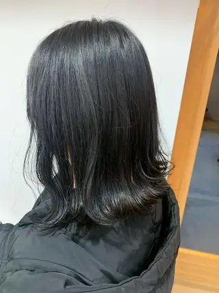 ミディアム カラー 名駅🦢大人艶カラー 🪽カミヤアカネのヘアスタイル