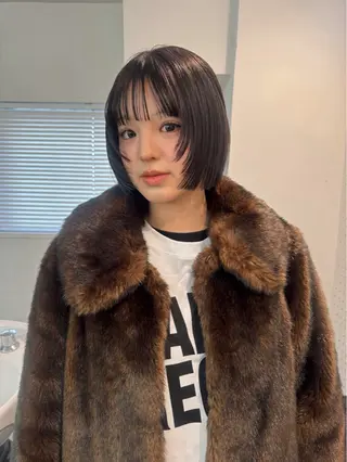 ショート カラー YUI★梅田美容室★ ニュアンスカラー★のヘアスタイル