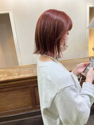 ショート カラー 千葉 郁也のヘアスタイル