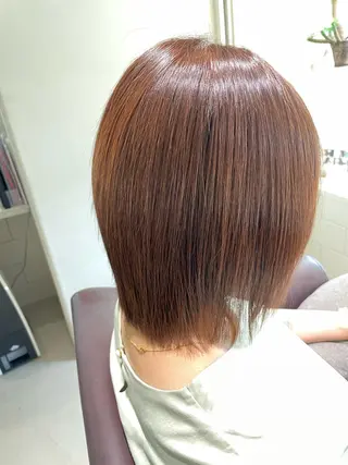 カラー 木 のみのヘアスタイル