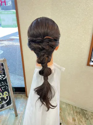 ロング 田牧 みゆきのヘアスタイル