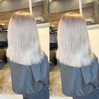 ミディアム カラー yoriダブルカラー 代表すがわらのヘアスタイル