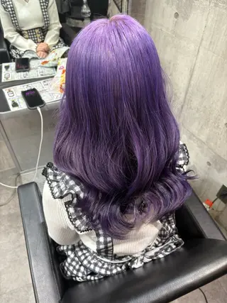 ミディアム 城川 ノアのヘアスタイル