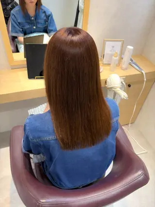 ロング 透明感/チョコカラー 💍TAMA💍のヘアスタイル
