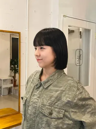 ミディアム 北見 桃夏のヘアスタイル