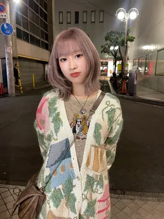 ショート 福山 晴香のヘアスタイル