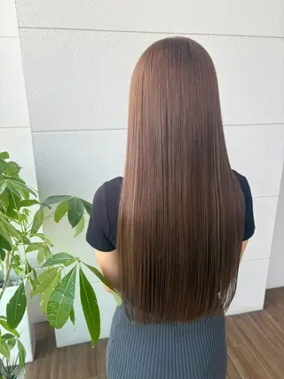 ロング 本村 あやかのヘアスタイル