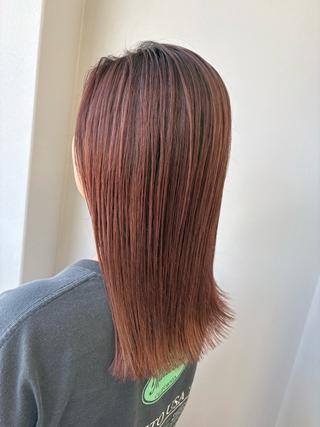 ミディアム カラー SHAFT Ieiriのヘアスタイル