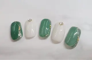 ネイル OCEAN nail パラジェル　取扱い店のネイルデザイン