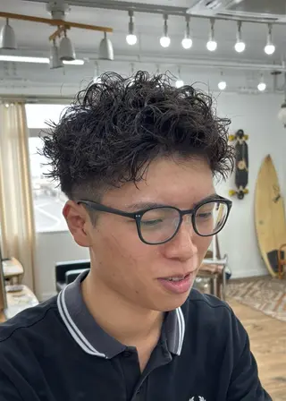 パーマ メンズ メンズ特化サロン Ryomaのヘアスタイル