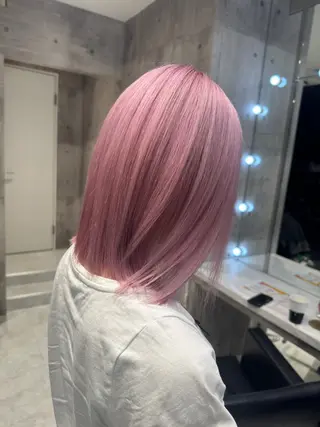 カラー 💋色気ハイトーン 💋HARUKAのヘアスタイル