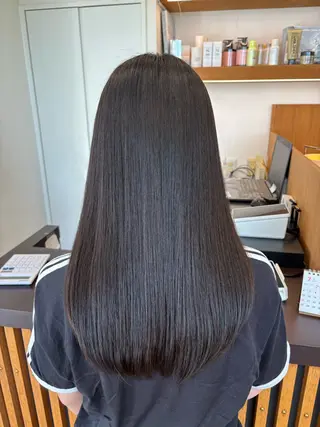 ロング 暖色❤️艶カラー/ あおいのヘアスタイル