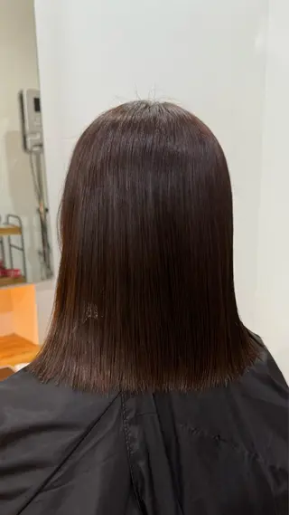ミディアム カラー DECO HAIR 井上琴愛のヘアスタイル