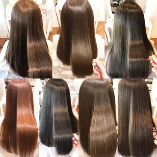 セミロング カラー 【ツヤ髪カラー】本郷 星音のヘアスタイル