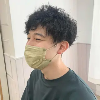 ショート カラー パーマ ヘアアレンジ メンズ キッズ ネイル マツエク・マツパ レイヤーカット/ 巻ける縮毛矯正のヘアスタイル