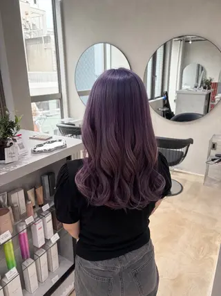 セミロング Uni. wakabaのヘアスタイル
