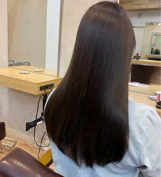 ロング カラー マンツーマン 美容師💚コウブチのヘアスタイル