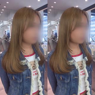 ミディアム 韓国ヘア🧑🩰♡ 美髪矯正🦋RUIのヘアスタイル