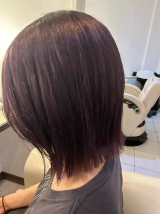 ミディアム カラー Miu Otaのヘアスタイル