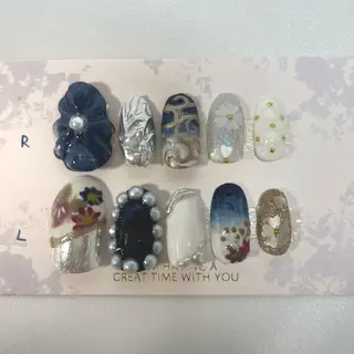 ネイル 顔まわり/インナー カラー/　syuriのその他イメージ