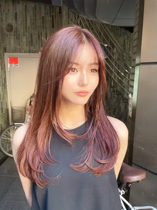 カラー エクステ/心斎橋 🌙イツキのヘアスタイル